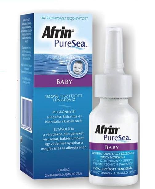 Afrin Baby PureSea isotonic apa de mare 20 ml